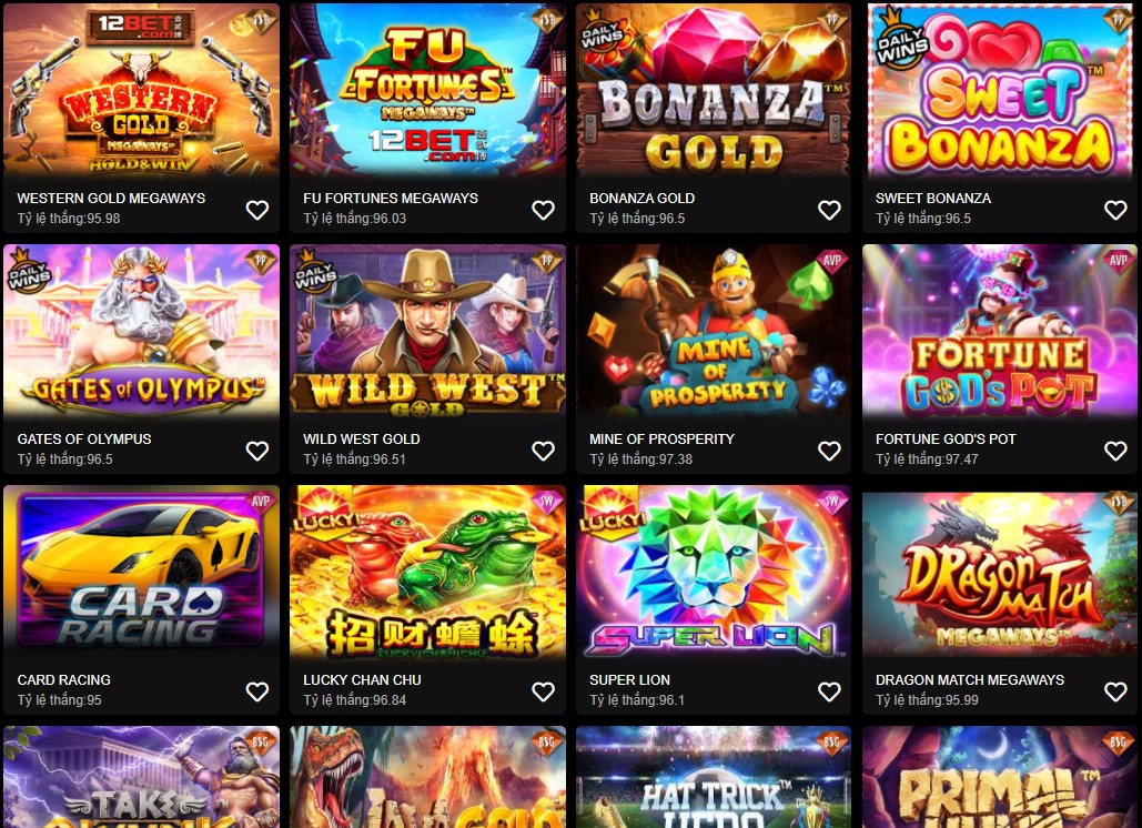 Casino 12Bet Online – Sòng bạc trực tuyến Uy Tín